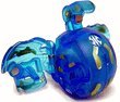 BAKUGAN SEASON 2 BAKUNEON VESTROIA TRANSLUCENT AQUOS BLUE BRONTES BOOSTER PACK