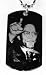 MALCOLM-X-Necklace-Dogtag-FREE CHAIN & GIFT BOX