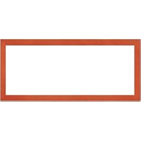 Our contemporary 'gallery' style now in panoramic cherry - 4x10