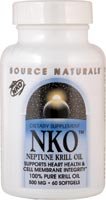 Source Naturals NKO - Neptune Krill Oil, 500 mg, Softgels, 60 softgels