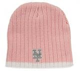 New York Mets Women's Pink Knit Cap