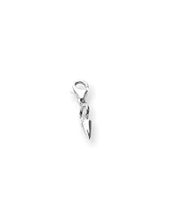 Goddess Symbol Clip-on Charm in Silver for 3mm Charm Bracelets