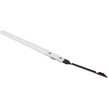 Bel-Art Scienceware 367190000 Quaver Vibrating Spatula Micro-Blade, 8-1/4" Blade Length, Brown PTFE FEP Coated Stainless Steel Blade