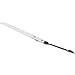 Bel-Art Scienceware 367190000 Quaver Vibrating Spatula Micro-Blade, 8-1/4" Blade Length, Brown PTFE FEP Coated Stainless Steel Blade
