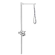 Midwest 48" Deluxe Nickel Chrome Grooming Table Arm