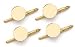14K Gold Engraveable Tuxedo Shirt Stud Set