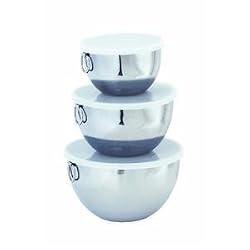 World Kitchen/Ekco 3598300 Revere Stainless Steel Mixing Bowl Set