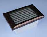 National Speciality LED Step Star Recessed Wall Light, White LEDs, Bronze Finish LST-L-WH-BZ