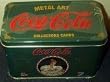 Coca-Cola Metal Art Cards (Calander Girls) 1994
