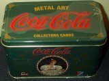 Coca-Cola Metal Art Cards (Calander Girls) 1994