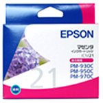EPSON ICM21(カラーインクカートリッジ:マゼンタ)