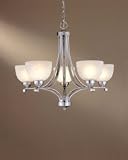 Minka Lavery Lights 1425-84 5LT Chandelier - Brushed Nickel Paradox Contemporary Indoor Lighting