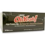 Oh Yeah! Bar Choc. Caramel w/ Peanuts 12 bars