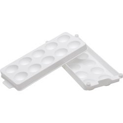 J.G. Hickory GOLF BALL ICE CUBE TRAY (COLOR: White)