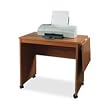 Lorell LLR02236 Machine Stand- W-Lift-Up Shelf- 27in.-39in.x16in.x26in.- Medium Oak