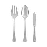 Lenox Federal Platinum Frost 3-Piece Serving Set