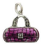 Croco Handbag Charm Charm by Judith Jack