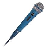 Coby Professional High-Performance Dynamic Microphone with Cannon connector CMP35 (Blue)