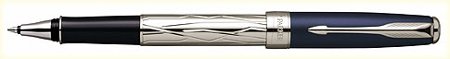 Parker Sonnet Special Edition Silver / Blue ST Rollerball Pen - 92177