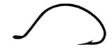 Mustad 37160 Caddis Larva Hook Size: 20