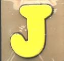 J LETTER MAGNETIC BLOCK by Melissa & Doug