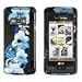 Blue Hawaiian Flower Snap on Hard Skin Cover Case for Lg Envy Touch Vx11000 + Belt Cl...