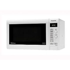 Panasonic NN-GD546W Quartz Grill Microwave Oven White 27L 900W
