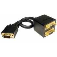 Cables Unlimited PCM-2255 Premium 12-inch SVGA Cable Splitter