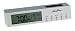 Seth Thomas Silver Tone Plastic Case with Grey Dial Digital Multi-Function Solar Radio Controlled Clock With Lighted Display