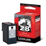 LEXMARK Z845, X5050 BLACK INKJET #28