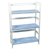 Lipper International 512BL Childs Bookcase, Blue and White