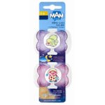 Sassy MAM Mini Night pacifiers 0-6 latex