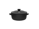 Emile Henry Round Stewpot Noir 28cm