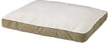Woolrich Dog Gone Smart&trade; Rectangle Canvas/Sherpa Dog Bed 30x40, KHAKI (Off-white)