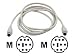 StarTech.com SUNKXT100MM 6-Feet Sun Keyboard/Mouse Male to Male KVM Connection Cable