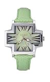 Locman Italy Plus Women's Lime Green Karung Snake Strap Watch