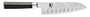 Shun Classic Left-Handed 7-Inch Stainless-Steel Santoku with Scallops
