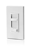 Leviton 6674-P0W SureSlide Universal 150-Watt LED and CFL/600-Watt Incandescent Dimmer