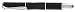 Sensa Meridian Carbon Black Medium Point Fountain Pen - N13306