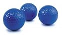 Golfballset Blau, farbiger Golfball in marineblau