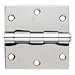 4IN BRTCHRM RES SQUARE HINGE