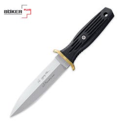Applegate Combat Boot Knife, With Sheath, 4.75 in., Plain