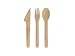 Kitchen & Housewares : Bambu Veneerware Flatware Set 24-pc.
