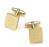 High Polish Brass Cufflinks - Free Engraving