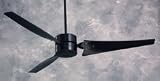 Emerson HF1160BK Industrial - Non Reversing Barbeque Black Builder Ceiling Fan 60 Blade Span