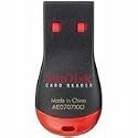 SanDisk SDDR-121-A11M MobileMate Micro Memory Card Reader (Red/Black)