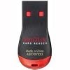 SanDisk SDDR-121-A11M MobileMate Micro Memory Card Reader (Red/Black)