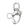 Swiveling Snap Shackles Snap Shackle W/Large Bail 2500# Brk