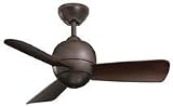 Emerson Fans CF130ORB 30 Tilo Contemporary Outdoor Oil-Rubbed Bronze Ceiling Fan w/ Wall Control