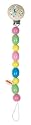 Heimess 732080 - Schnullerkette Perlen pastell